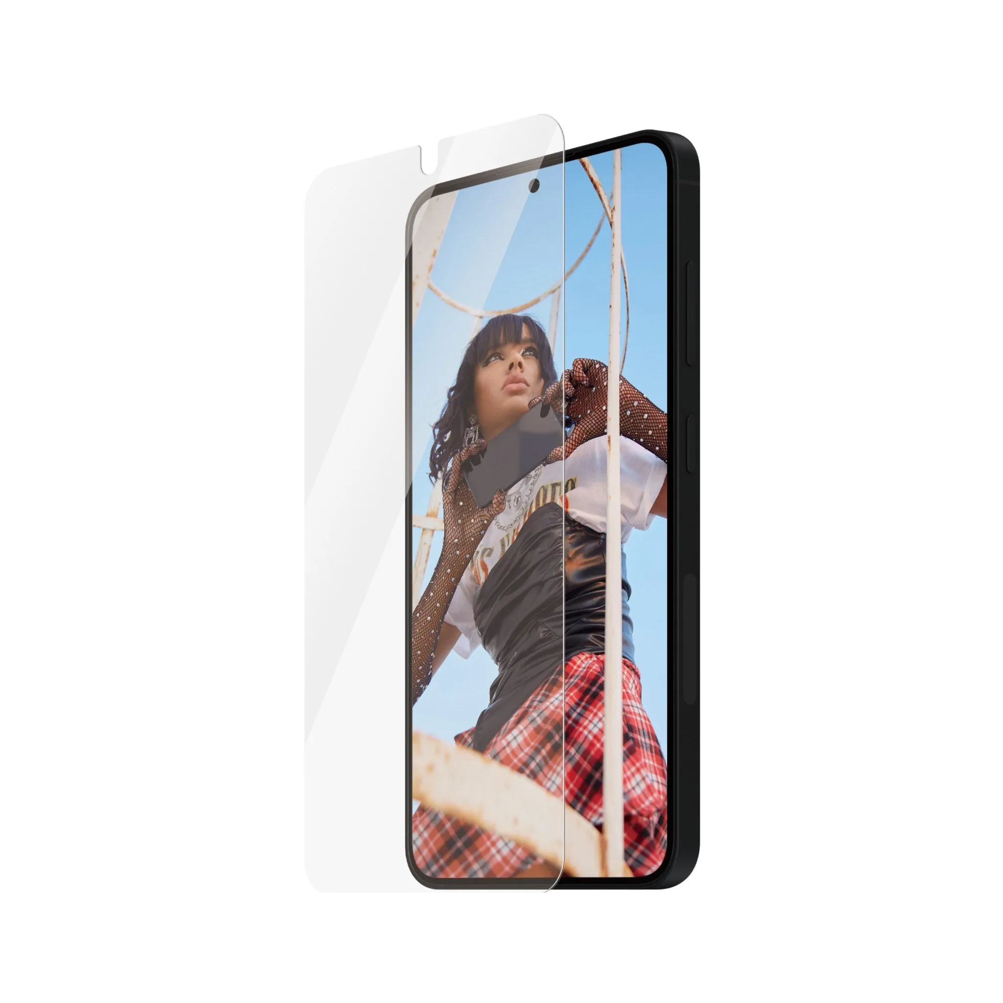 SAFE. by PanzerGlass? Screen Protector Samsung Galaxy S25 | S24 | Ultra-Wide Fit w. Aligner Fingerprint Block