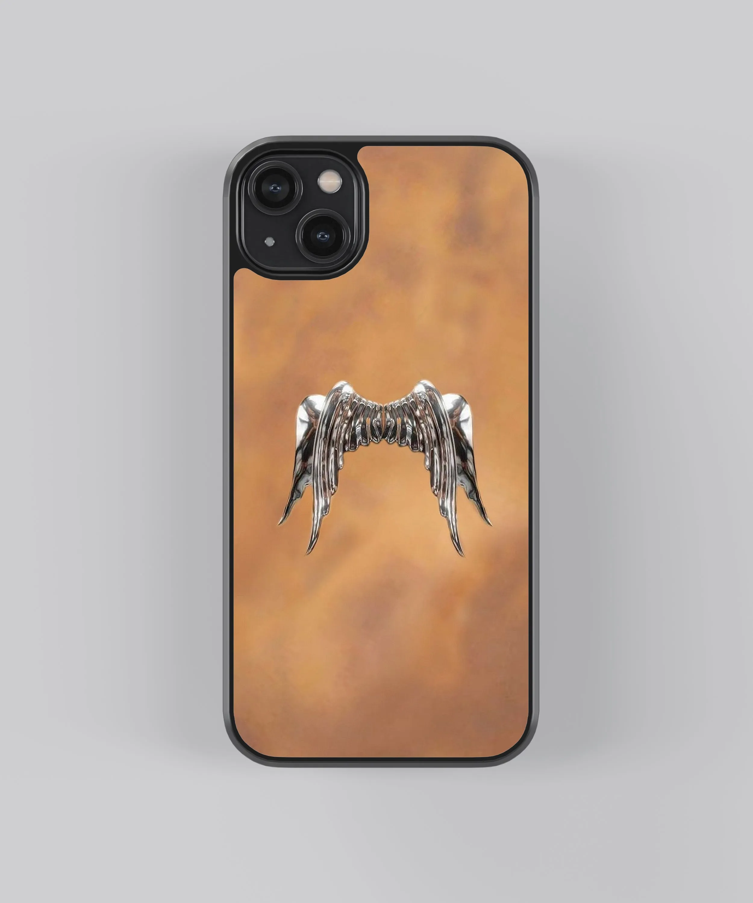 Wings Y2K Glass Phone Case Cover Classic Look Durable Edge