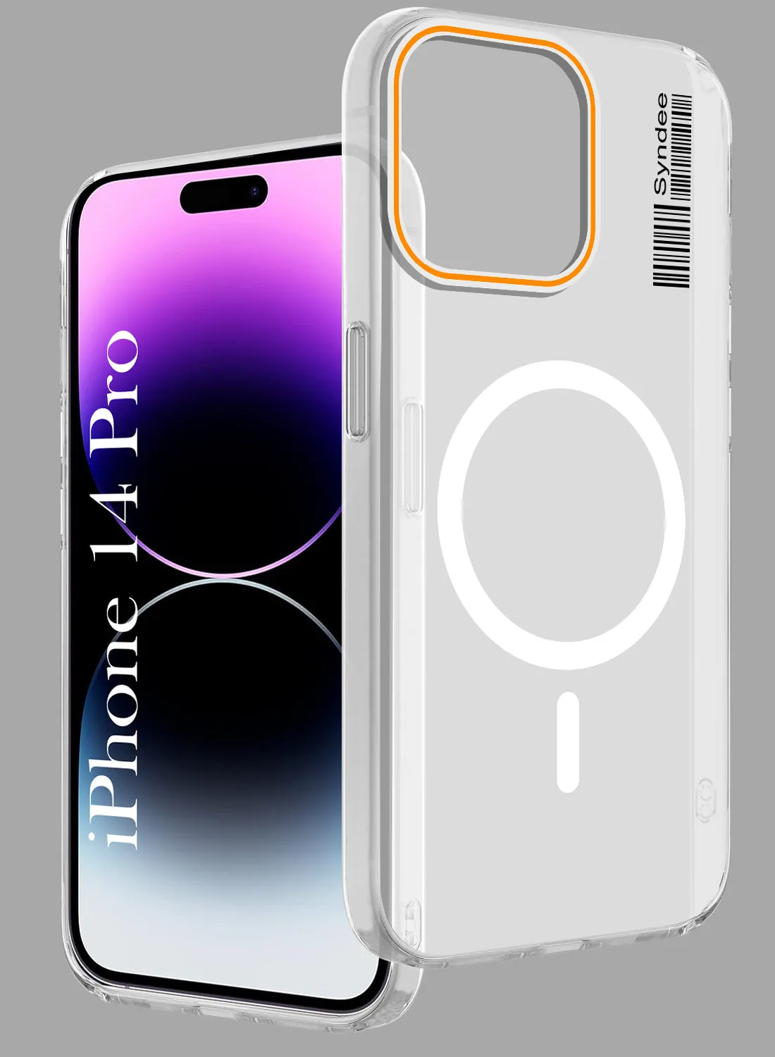 For Apple iPhone 14 Pro Back Cover Case (Soft Touch | Camera Bump Protection | MagSafe Compatible | Matte Finish) Casual Wear Minimal Feel