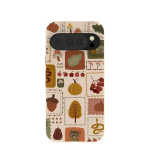 Seashell Autumn Patch Google Pixel 10/10 Pro Case Polished Texture Design Durable Shell