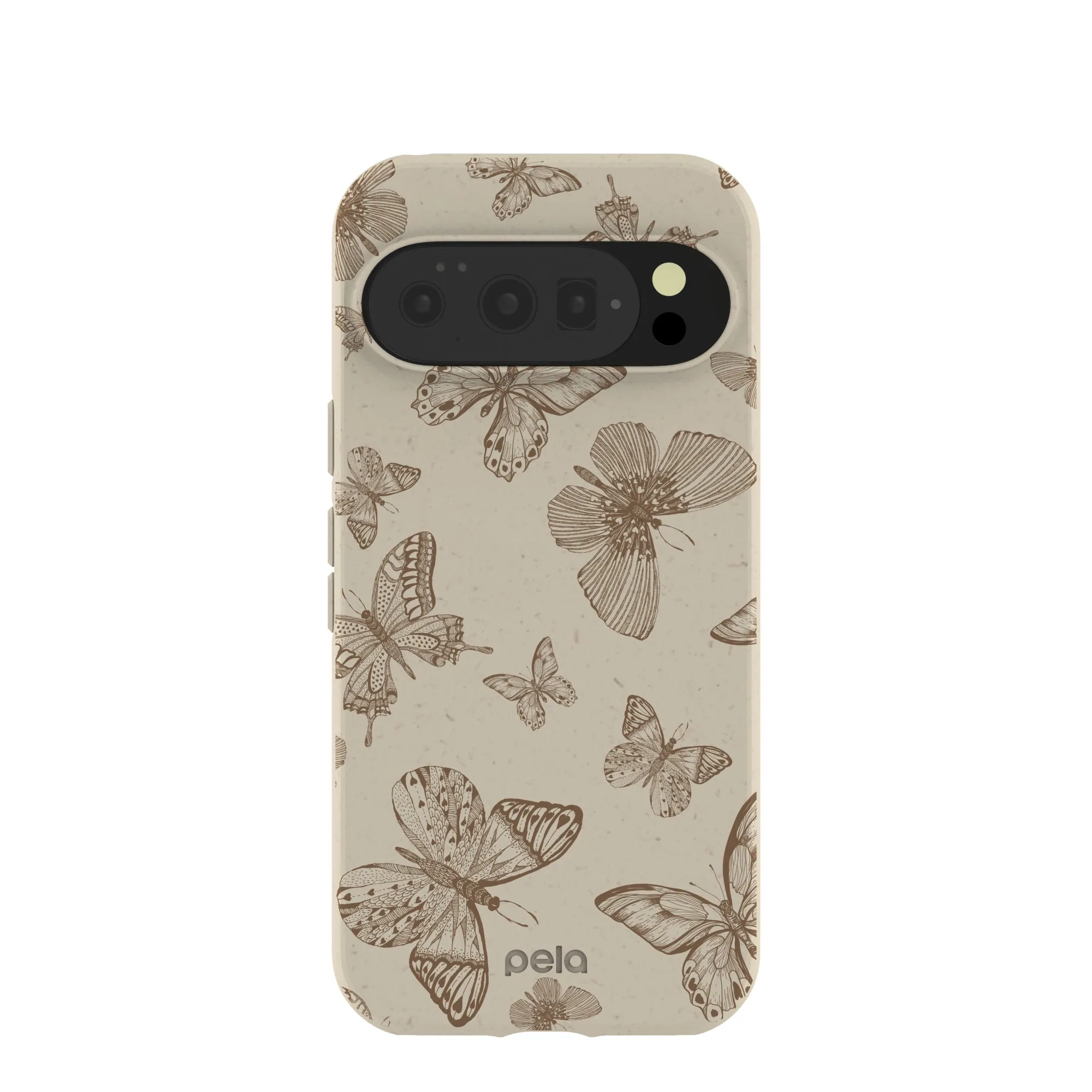 London Fog Delicate Flutters Google Pixel 10/10 Pro Case Minimal Detail