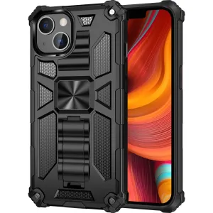 Apple iPhone 13 Armor Case Kickstand & Magnetic Mount Modern feature Protective Detail