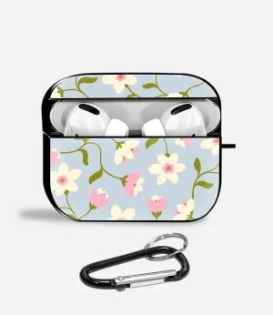 Trendy Lifestyle Storage Blush Bloom Sky Aipods Glass Case
