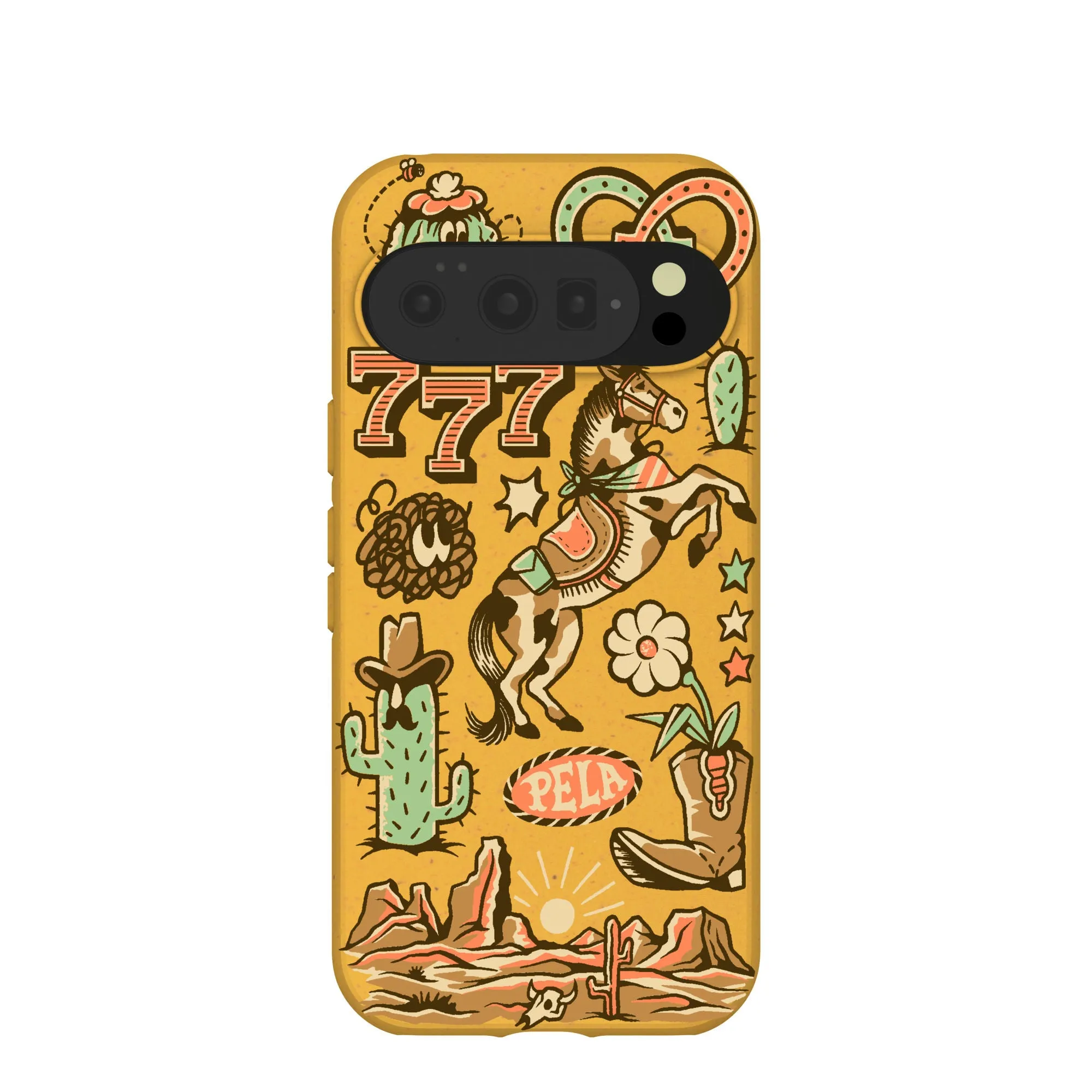 Honey Miller West Google Pixel 10/10 Pro Case Luxury Look Minimal Surface