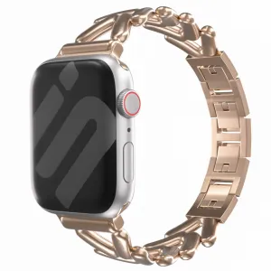 Apple Watch Steel Strap V-Type (Rosegold) Lightweight Option