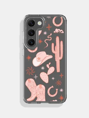 Rodeo Cowgirl Android Case Soft Edge Detail Rugged Texture