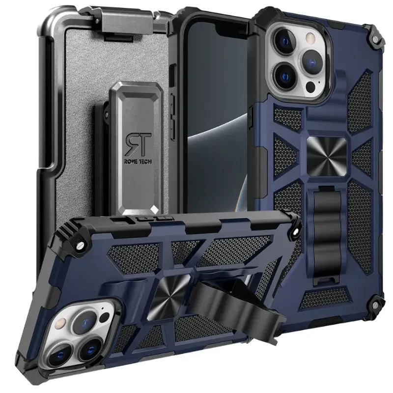 Vibrant pattern Apple iPhone 13 Pro Max Armor Case Kickstand & Magnetic Mount