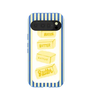 Electric Blue Butter Bars Google Pixel 10/10 Pro Case Premium Shield Premium Protection