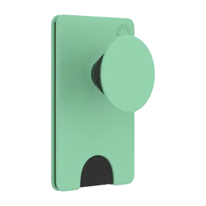 Compact Snap-On Holder Minimalist Pocket Wallet Ultra Mint PopWallet 