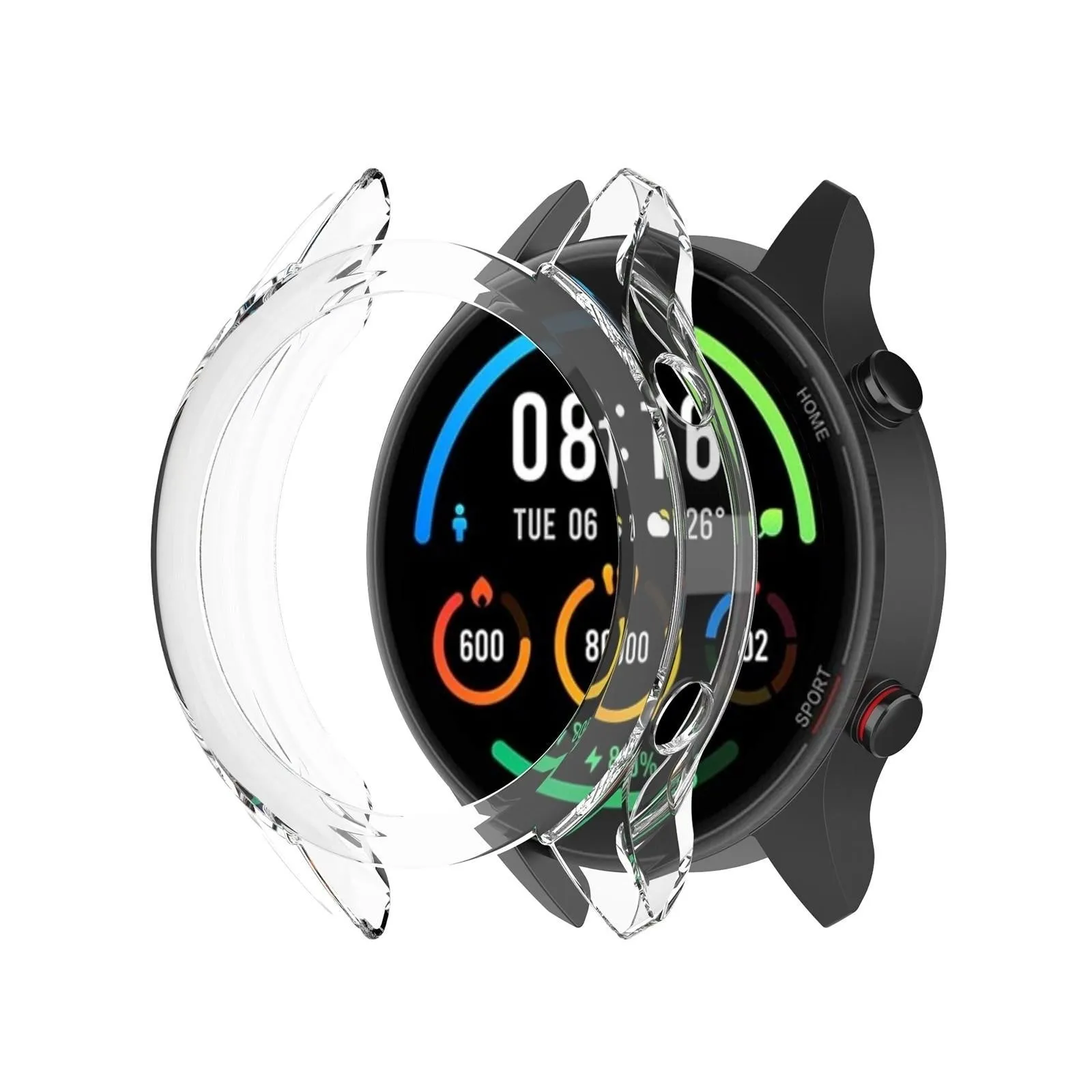 TPU Outer Xiaomi Mi Watch TPU Case (Transparent)