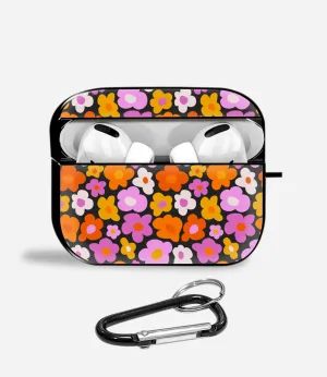 Retro Reverie Airpods Glass Case Creative Gadget Storage