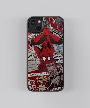 Spider-Man Aesthetic Glass Phone Case Cover Soft Silicone