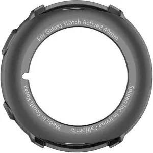 Luxury Armor Guarding Luxury Design Cover Spigen Samsung Galaxy Watch Active 2 40mm Liquid Air Case (Black)