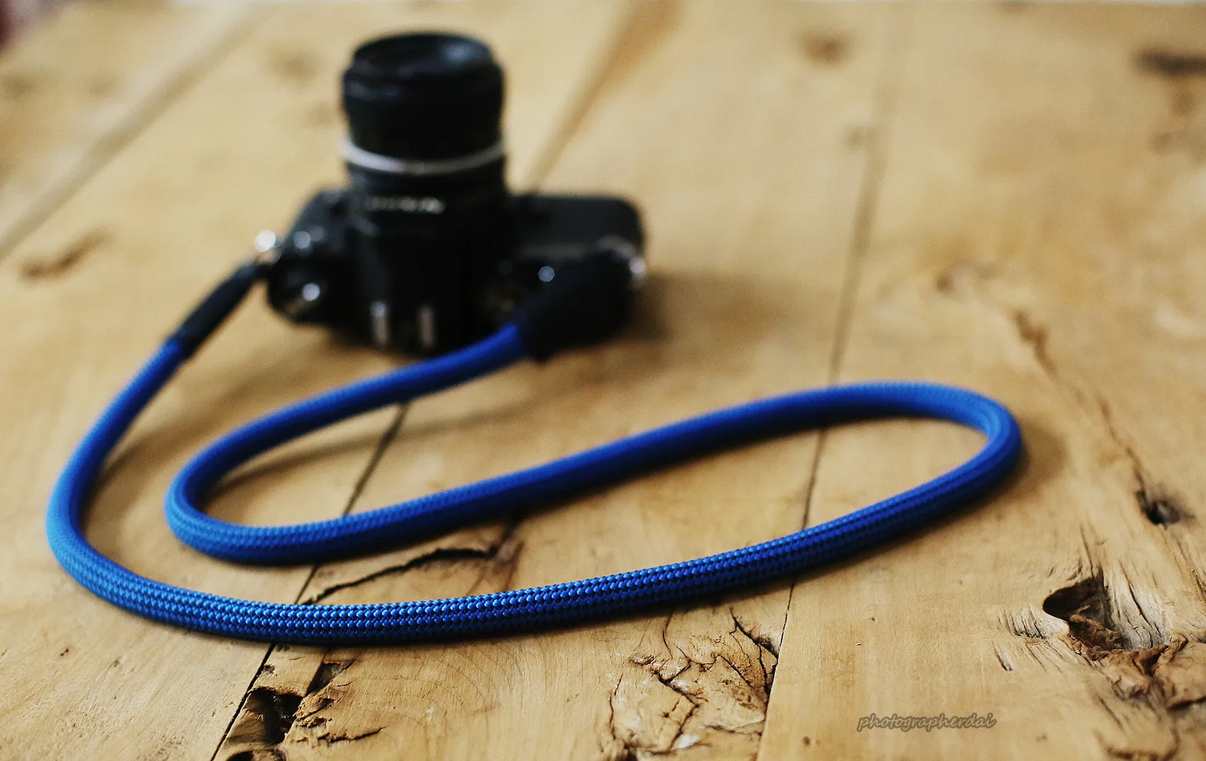 Smartphone Band Office Worker Camera Strap Handmade Space Blue Climbing Rope &Windmup.com