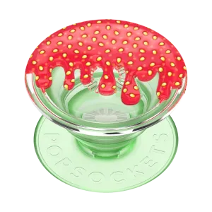 Strawberry Jam Drip PopGrip Pop Socket Travel Gift Pop Socket Animal Grip