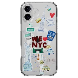 Style MagSafe Case New York for iPhone 16 Plus Polished Look Fashion Touch