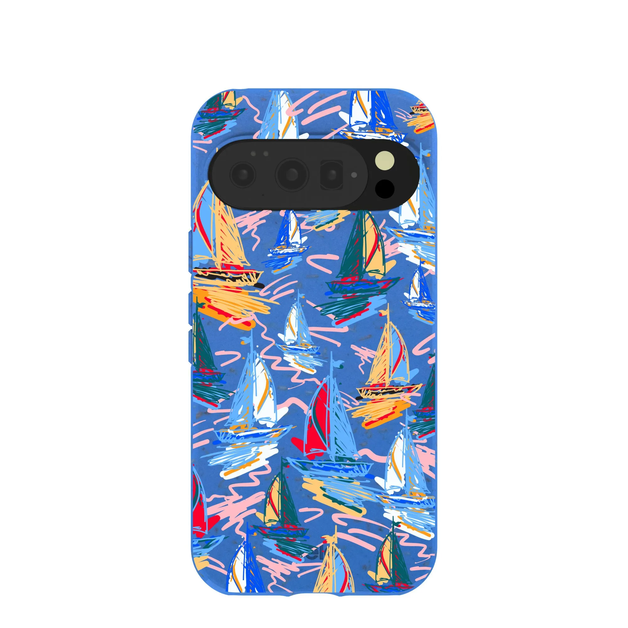 Electric Blue Dockside Dreams Google Pixel 10/10 Pro Case Gift Choice Scratch Proof