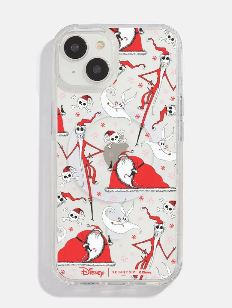 Modern Function Durable Pattern Disney Festive Nightmare Before Christmas MagSafe iPhone Case