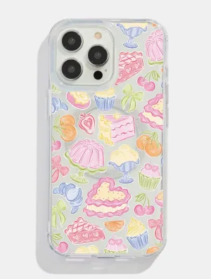 Durable Pattern Matte Detail Sweet Treats Glitter MagSafe iPhone Case