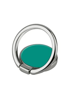 Hands-Free Spin Holder Teal Adhesive Phone Ring Stand