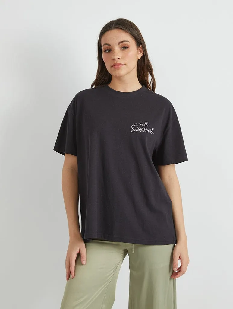 The Simpsons Android Dungeon T-Shirt in Black Flexible Shell