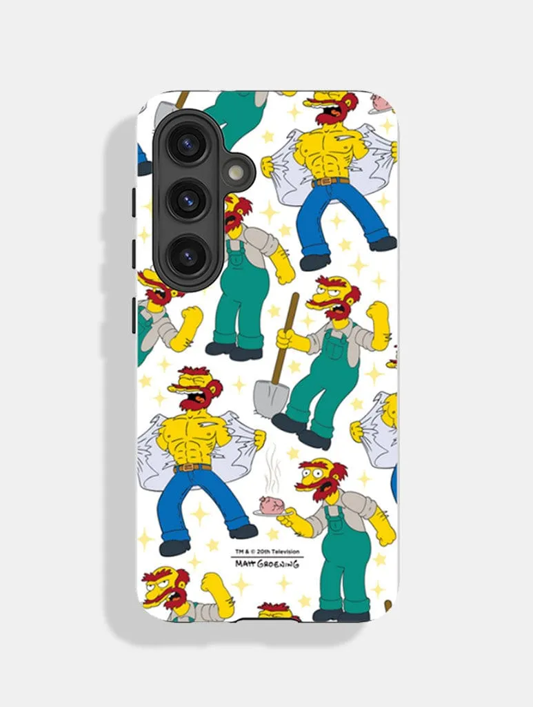 Soft Edging Ultra light The Simpsons Groundskeeper Willie Ultra Protective Android Case