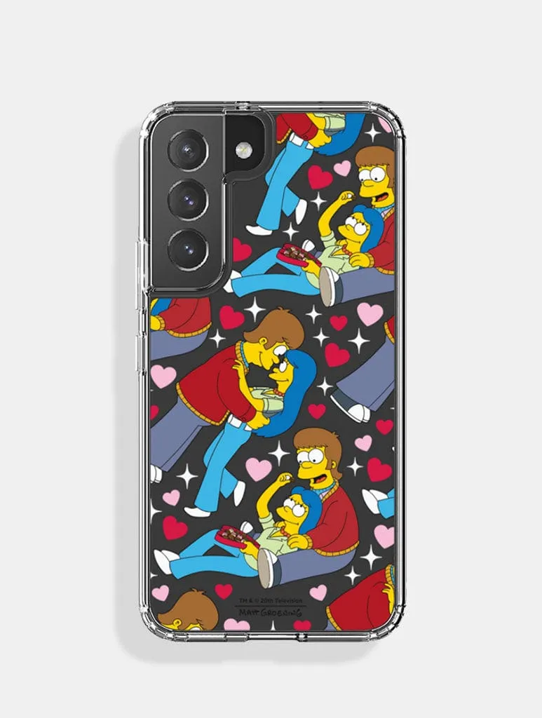 Flexible structure The Simpsons Homer And Marge Android Case