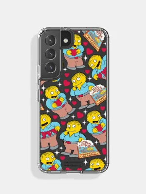 Vivid Coloration The Simpsons I Choo-Choo-Choose You Android Case