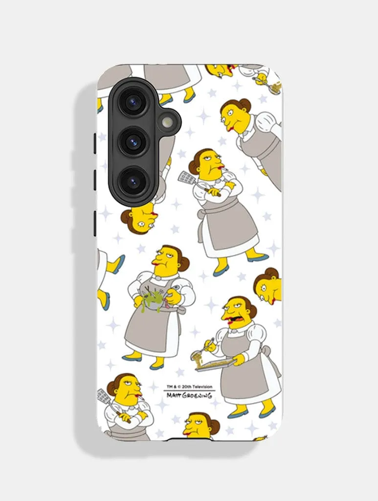 The Simpsons Lunch Lady Doris Ultra Protective Android Case Durable Detail Glossy Texture Layer
