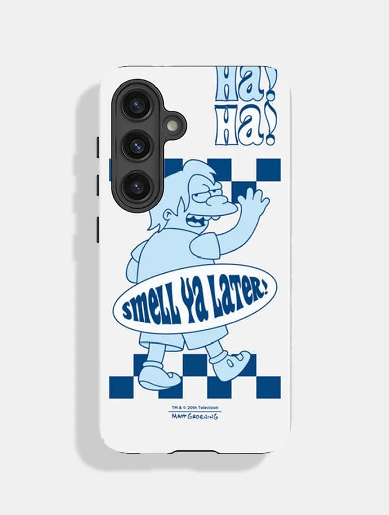 Matte Texture Design The Simpsons Smell Ya Later Ultra Protective Android Case
