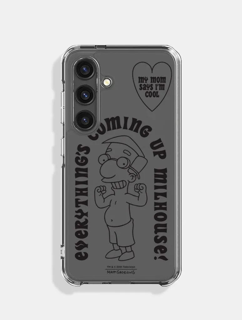 Enhanced grip The Simpsons X Skinnydip Everythings Coming Up Millhouse Android Case