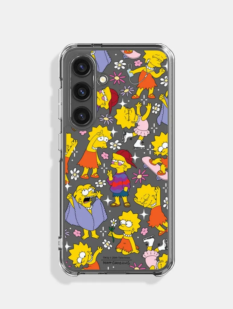 Strong Corners The Simpsons X Skinnydip Lisa Simpson Android Case