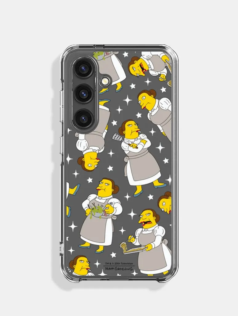 The Simpsons X Skinnydip Lunch Lady Doris Android Case Premium Build Layer Textured Detail
