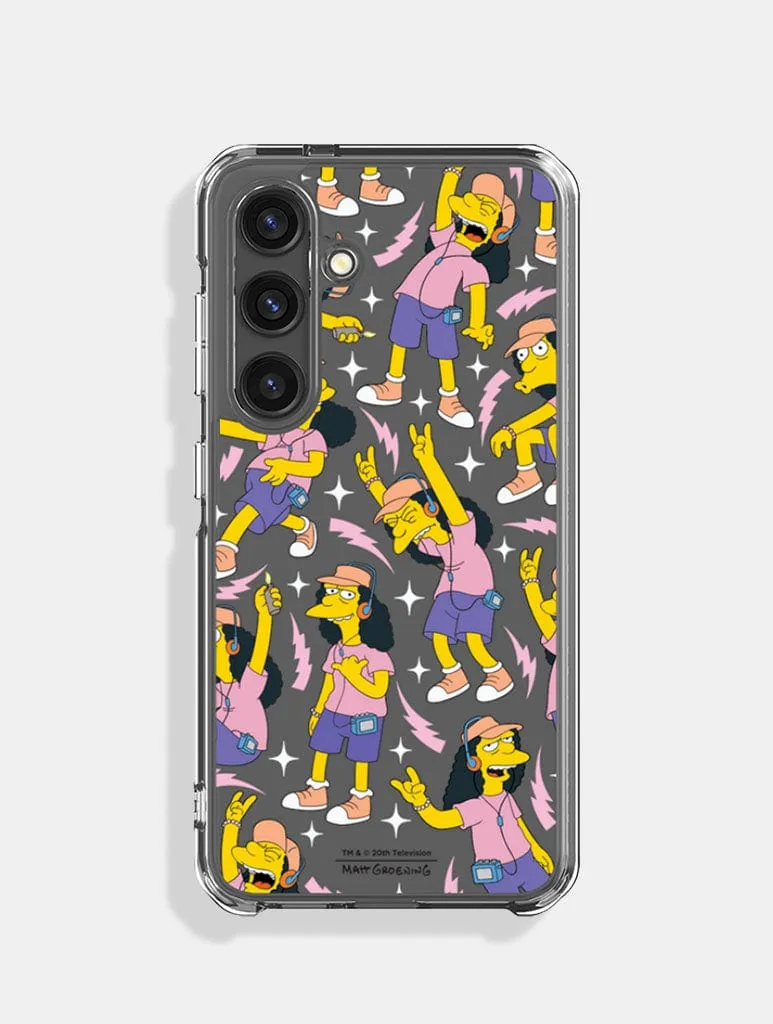 Polished Texture Design Smooth Grip The Simpsons X Skinnydip Otto Mann Android Case