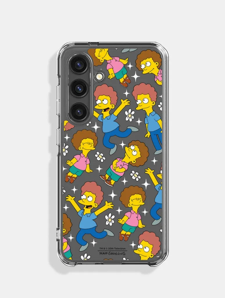 The Simpsons X Skinnydip Rod and Todd Android Case Luxury Style