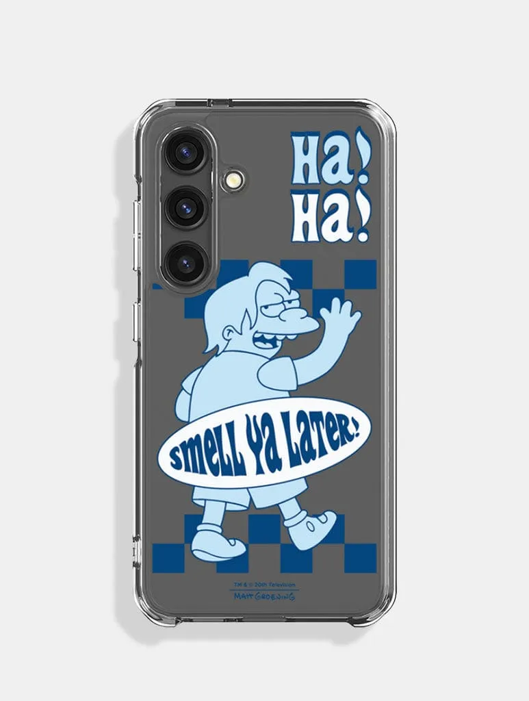 The Simpsons X Skinnydip Smell Ya Later Android Case Everyday Accessory Sporty Design