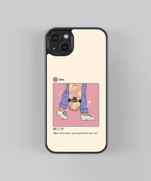 Libra Quirky Aesthetic Zodiac Sign Glass Phone Case Cover Soft Edge Texture Practical Look