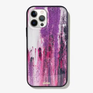 Soft Surface Design Purple Rain MagSafe? iPhone Case