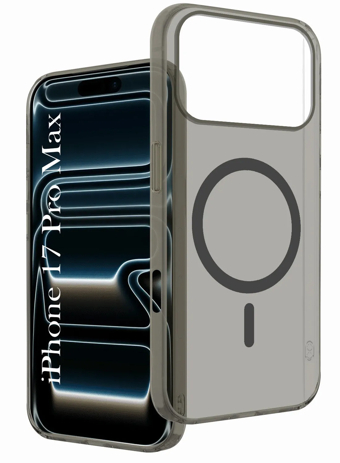 Durable structure Minimal Detail For Apple iPhone 17 Pro Max Back Cover Case (Frosted Matte Feel | MagSafe Compatible Wireless Charging)