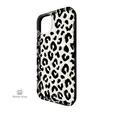 iPhone 13/14/15 Variations Kate Spade Protective Hardshell MagSafe Case - City Leopard Smooth Protection
