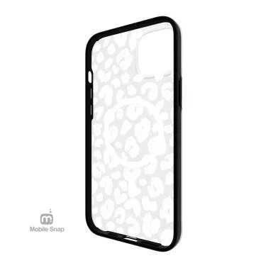 iPhone 13/14/15 Variations Kate Spade Protective Hardshell MagSafe Case - City Leopard Comfort Texture Layer