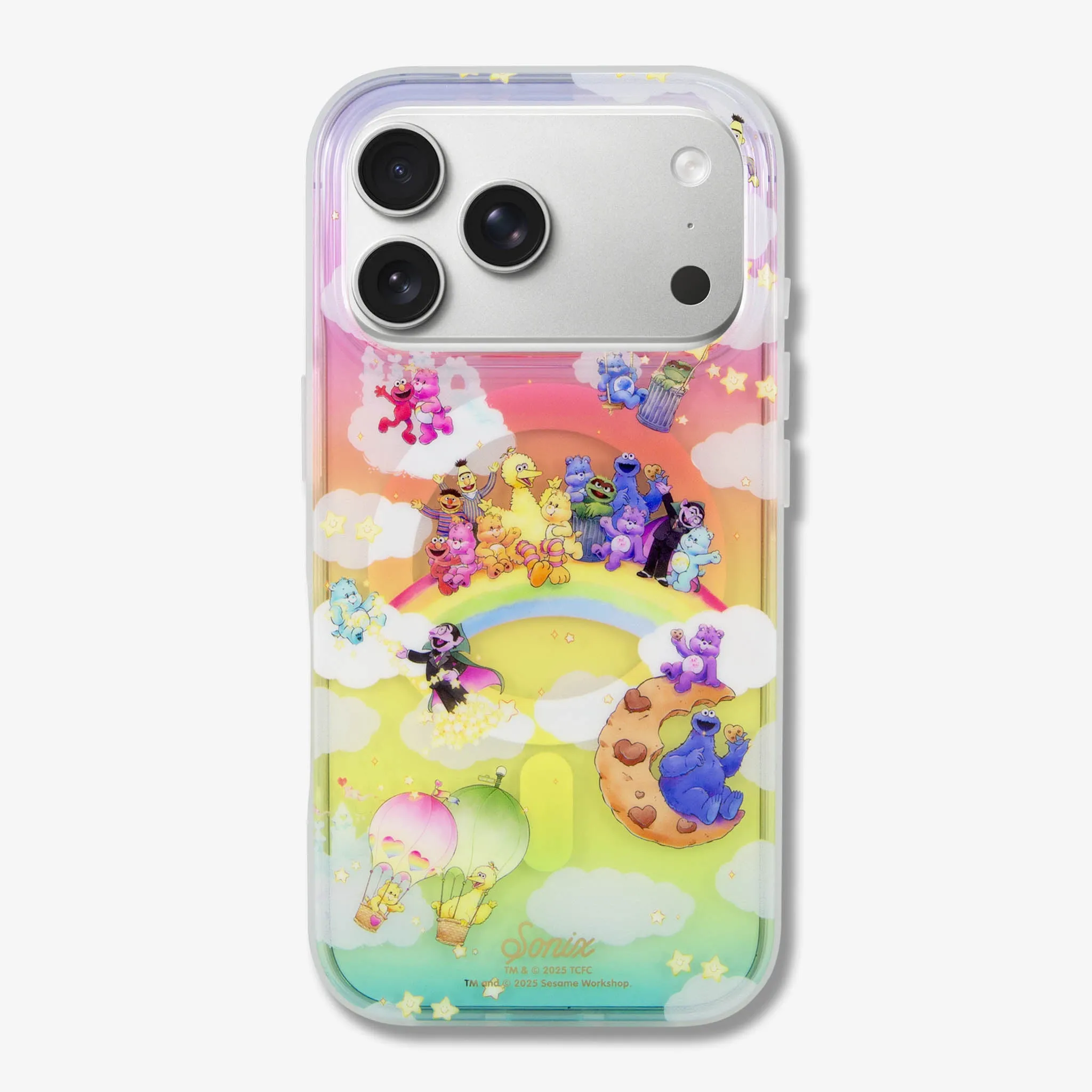 Care Bears? x Sesame Street MagSafe? Compatible iPhone Case Luxury Surface Layer