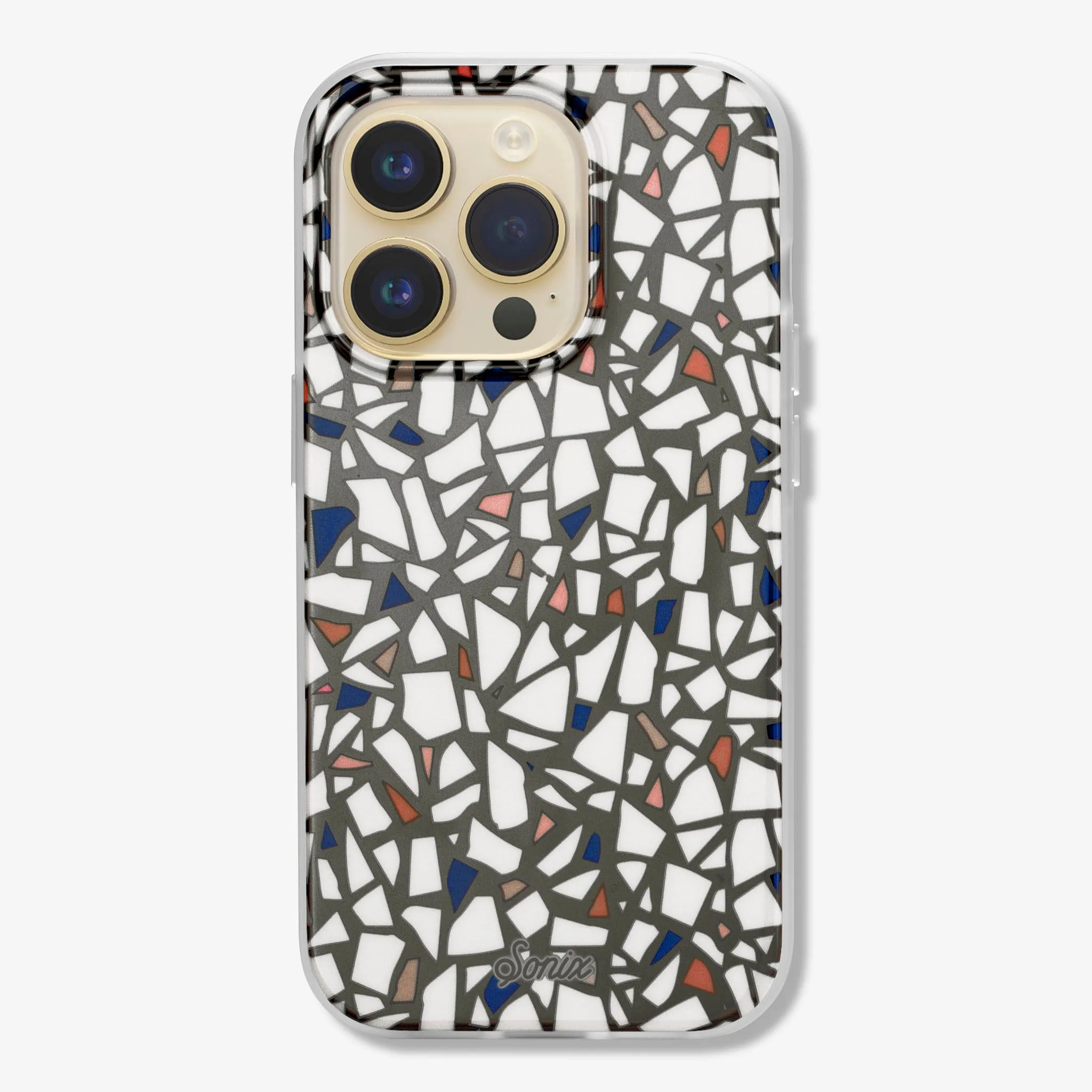 Terrazzo Magsafe? Compatible iPhone Case Protective Pattern Clear Texture