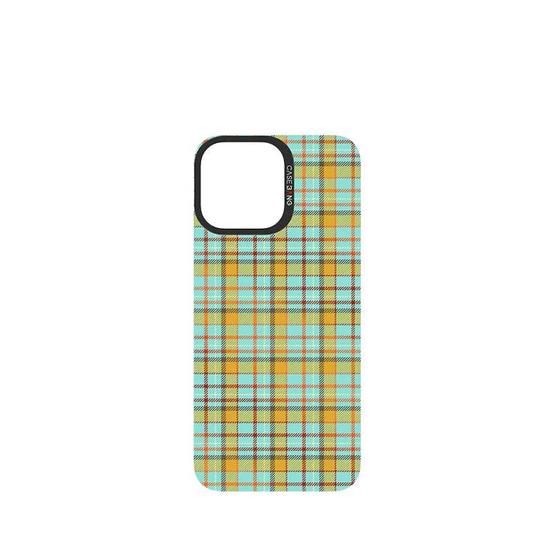 ENGLISH BLUE PLAID Imagisnap Compact Edge Color Gradient