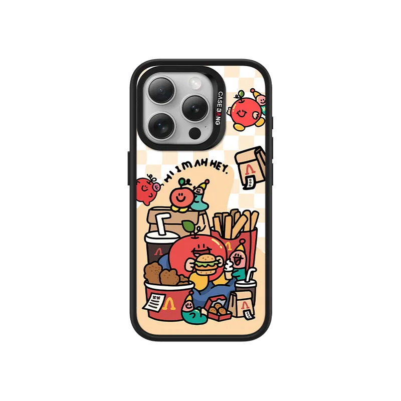 Let's Eat Imagisnap Artistic Print Fashion Accessory