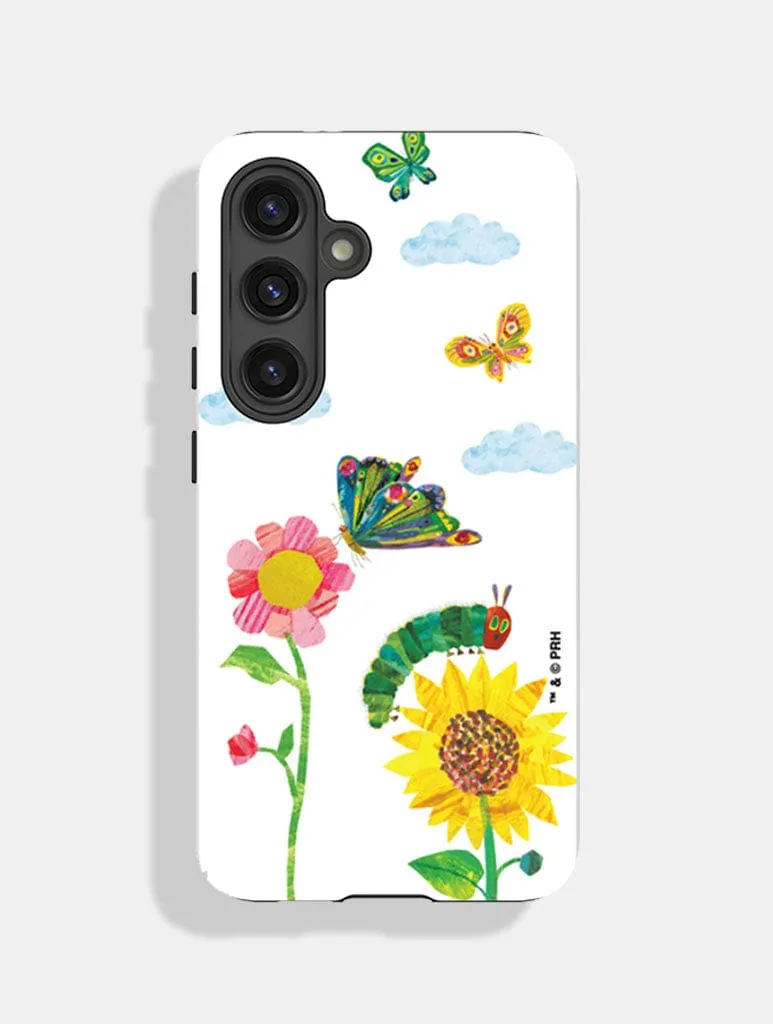 The Very Hungry Caterpillar x Skinnydip Spring Flowers Ultra Protective Android Case Vivid Surface