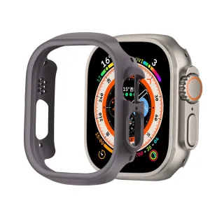 Soft Shell Shielding Clear View Apple Watch Ultra Hardcase 49mm (Dark Grey)
