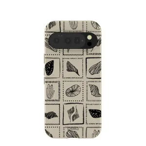 London Fog Coral Tiles Google Pixel 10/10 Pro Case Durable Surface