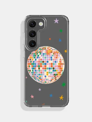Proper Good x Skinnydip Disco Ball Android Case Tough Frame Futuristic style