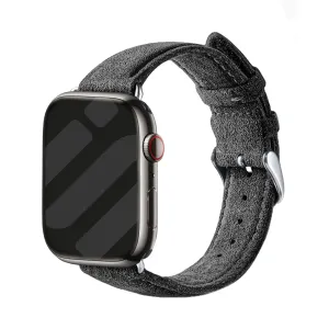 Apple Watch Buckled Alcantara Strap (Black) Active Performance Gear